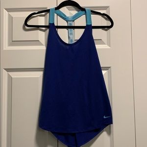 Nike Dri-Fit Racerback Hi-Lo Workout Tank Size M